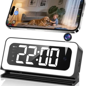 Smart Clock Home Security Camera